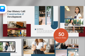 Cafe Construction & Development Keynote Template